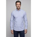 Bisse Gri Regular Fit Pamuk Cepsiz Uzun Paşa Yaka Gömlek GMOKS252102_D55 - XL