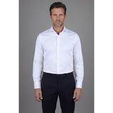Bisse Italyan Regular Fit Double Manşet Pamuk Beyaz Erkek Gömlek GMKLS092230019_D01 - Standart