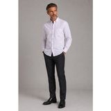 Bisse Kırmızı Regular Fit Cepsiz Uzun Yaka Gömlek BSGMKTN252098_C24