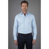 Bisse Klasik Yaka Modern Fit Açık Mavi Uzun Kol Cepsiz Erkek Gömlek GMKLS250067_33 - 42
