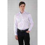 Bisse Klasik Yaka Regular Fit Pembe Uzun Kol Cepsiz Erkek Gömlek GMKLS250061_C29 - 41