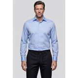 Bisse Mavi Regular Fit Cepsiz Klasik Uzun Yaka Gömlek GMKLS252179_D35 - Standart