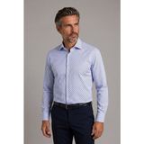 Bisse Mavi Regular Fit Cepsiz Uzun Yaka Gömlek GMARS261071_35 - 42