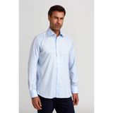 Bisse Platinium İtalyan Kumaş Regular Fit Mavi Erkek Gömlek PLTG005_D35 - 46