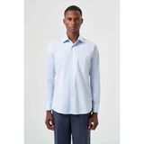 Bisse Regular Fit Açık Mavi Basic Klasik Erkek Gömlek GM23K232033_D33 - 39