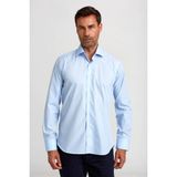 Bisse Regular Fit Açık Mavi Klasik Pamuk Erkek Gömlek GMKLS0922300111_D33 - 41