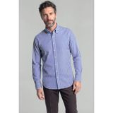 Bisse Regular Fit Cepsiz Pamuk Lacivert Erkek Gömlek GMCZG4KPAL242062_C39