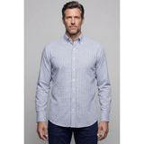 Bisse Regular Fit Cepsiz Pamuk Mavi Erkek Gömlek GMEKS4KPAL242067_E35 - 2XL