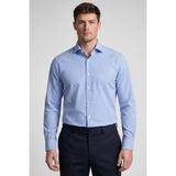 Bisse Regular Fit Erkek Uzun Kollu Cepsiz Mavi Gömlek BSGMKLS25321_D35 - 2XL