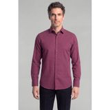 Bisse Regular Fit Flanel Mini Kareli Pamuk Kırmızı Erkek Gömlek GMFLN0122300203_D24
