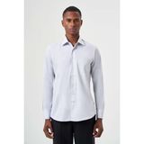Bisse Regular Fit Gri Klasik Erkek Gömlek GM23K232046_D55 - 40