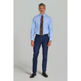 Bisse Regular Fit Italyan Yaka Cepsiz Mavi Erkek Gömlek GMKLS250030_D35 - 41