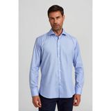Bisse Regular Fit İtalyan Yaka Mavi Erkek Gömlek PLTG009_D35 - 41