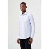 Bisse Regular Fit Klasik Açık Mavi Erkek Gömlek GM23K232023_D35 - 41