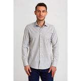 Bisse Regular Fit Klasik Kahve Basic Erkek Gömlek GM23K232049_D11 - 42