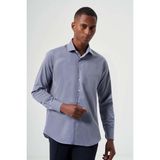 Bisse Regular Fit Lacivert Spor Basic Erkek Gömlek GM23K232037_D39 - 41