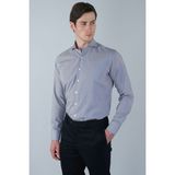 Bisse Regular Fit Napoli Yaka Uzun Kol Pamuk Yeşil Erkek Gömlek GMCZG250127_47 - XL