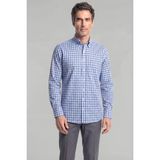 Bisse Regular Fit Pamuk Mavi Erkek Gömlek GMEKS4K242027_E35 - XL