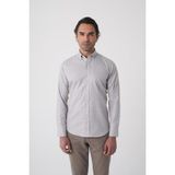 Bisse Regular Fit Paşa Yaka Pamuk Kahve Erkek Gömlek GMEKS4K242002_10 - XL