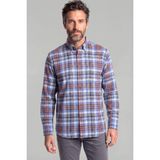 Bisse Regular Fit Paşa Yaka Pamuk Kahve Erkek Gömlek GMEKS4KPS242074_E11 - 2XL