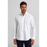 Bisse Regular Fit Pötikare Beyaz Erkek Gömlek GM23K232095_D01