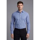 Bisse Regular Fit Uzun Kol Cepsiz Pamuk Lacivert Erkek Gömlek BSGMKLS25321_D39 - XL