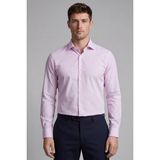 Bisse Regular Fit Uzun Kol Cepsiz Pamuk Lila Erkek Gömlek BSGMKLS25315_D44 - 2XL