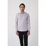 Bisse Regular Fit Uzun Kol Pamuk Erkek Bordo Gömlek GMCZG250031_D25 - 39
