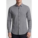 Bisse Regular Fit Uzun Kol Paşa Klasik Cepsiz Pamuk Siyah Erkek Gömlek BSGMEKS25562_D99 - XL