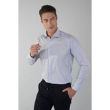Bisse Regular Fit Uzun Kollu İtalyan Yaka Pamuk Yeşil Erkek Gömlek GMCZG250126_47 - 43