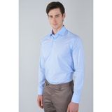Bisse Regular Fit Uzun Kollu Pamuk Açık Mavi Erkek Gömlek GMEKS250010_33 - 38