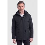 Bisse Siyah Casual Kapüşonlu Mont MN25K25201_D99 - 2XL