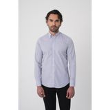 Bisse Uzun Kollu Paşa Yaka Regular Fit Erkek Siyah Cepsiz Gömlek GMCZG252110_C99 - XL