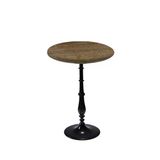 Bistro Döküm Ayak Çipa-6006 Masa - (Werzalit, Wermodin Ve Allzalit Tabla 60 Cm Çap) - Canyon Hidalgo