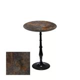 Bistro Döküm Ayak Çipa-6006 Masa - (Werzalit, Wermodin Ve Allzalit Tabla 60 Cm Çap) - Metalic Oxid 3