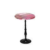 Bistro Döküm Ayak Çipa-6006 Masa - (Werzalit, Wermodin Ve Allzalit Tabla 60 Cm Çap) - Redwood