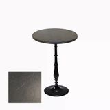 Bistro Döküm Ayak Çipa-6006 Masa - (Werzalit, Wermodin Ve Allzalit Tabla 70 Cm Çap) - Grey Marble