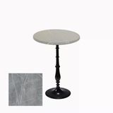 Bistro Döküm Ayak Çipa-6006 Masa - (Werzalit, Wermodin Ve Allzalit Tabla 70 Cm Çap) - Light Temperado