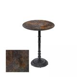 Bistro Döküm Ayak Çipa-6075 Masa - (Werzalit, Wermodin Ve Allzalit Tabla 60 Cm Çap) - Metalic Oxid 3
