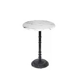 Bistro Döküm Ayak Çipa-6075 Masa - (Werzalit, Wermodin Ve Allzalit Tabla 70 Cm Çap) - Afyon Mermer