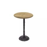 Bistro Döküm Ayak Çipa-6075 Masa - (Werzalit, Wermodin Ve Allzalit Tabla 70 Cm Çap) - Avalon Pine
