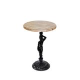 Bistro Döküm Ayak Çipa Angel Masa - (Werzalit, Wermodin Ve Allzalit Tabla 60 Cm Çap) - Maracaibo
