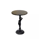 Bistro Döküm Ayak Çipa Angel Masa - (Werzalit, Wermodin Ve Allzalit Tabla 60 Cm Çap) - Palazzo