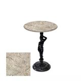 Bistro Döküm Ayak Çipa Angel Masa - (Werzalit, Wermodin Ve Allzalit Tabla 60 Cm Çap) - Scala Marble