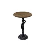 Bistro Döküm Ayak Çipa Angel Masa - (Werzalit, Wermodin Ve Allzalit Tabla 70 Cm Çap) - Canyon Hidalgo