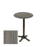 Bistro Döküm Ayak Çipa Masa - (Werzalit, Wermodin Ve Allzalit Tabla 60 Cm Çap) - Magma