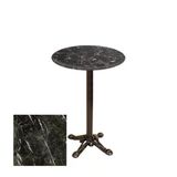 Bistro Döküm Ayak Çipa Masa - (Werzalit, Wermodin Ve Allzalit Tabla 60 Cm Çap) - Teramo