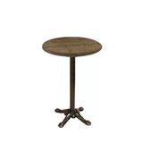 Bistro Döküm Ayak Çipa Masa - (Werzalit, Wermodin Ve Allzalit Tabla 70 Cm Çap) - Canyon Hidalgo