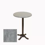 Bistro Döküm Ayak Çipa Masa - (Werzalit, Wermodin Ve Allzalit Tabla 70 Cm Çap) - Light Temperado