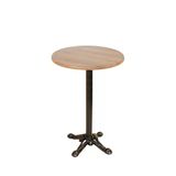 Bistro Döküm Ayak Çipa Masa - (Werzalit, Wermodin Ve Allzalit Tabla 70 Cm Çap) - Novagento